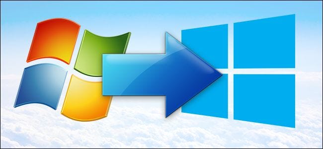 تحديث ويندوز 7 الى 10 بدون فورمات