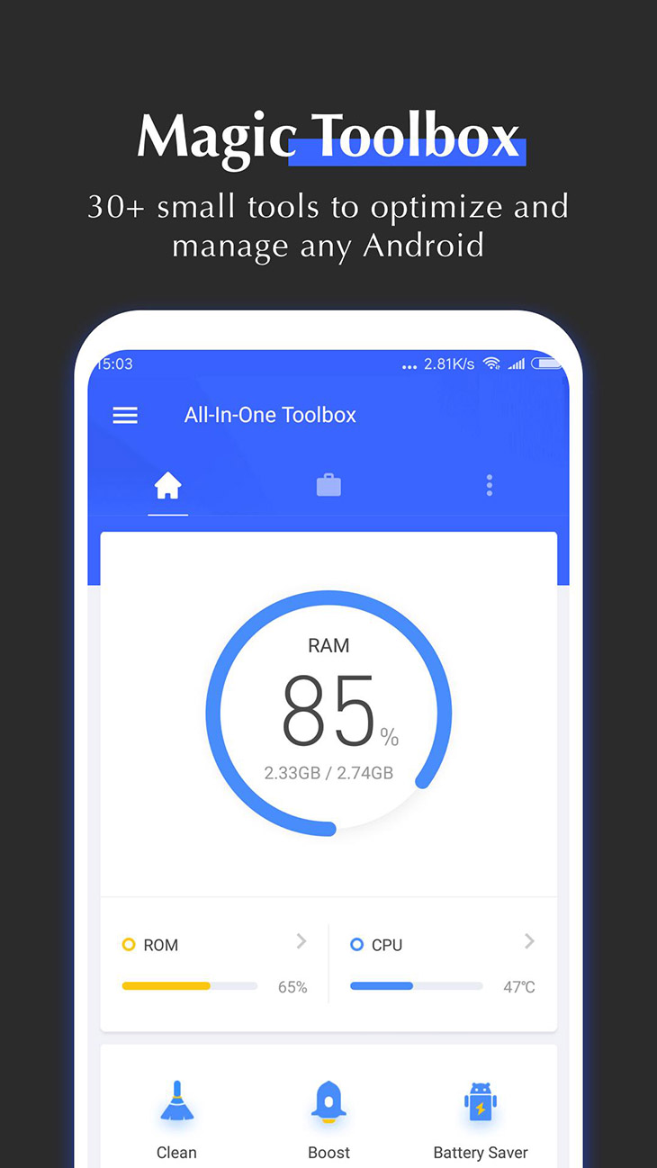 All-In-One Toolbox تنظيف الجوال