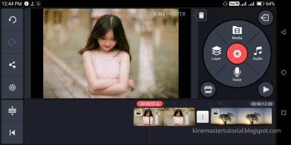 استخدام محرر KineMaster