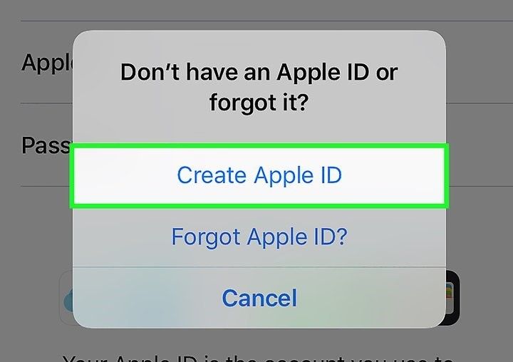 إنشاء معرف Apple جديد ل اي كلاود