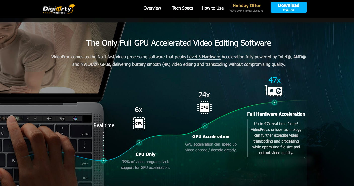 برنامج VideoProc