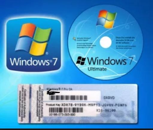 موقع مفتاح المنتج الخاص windows 7